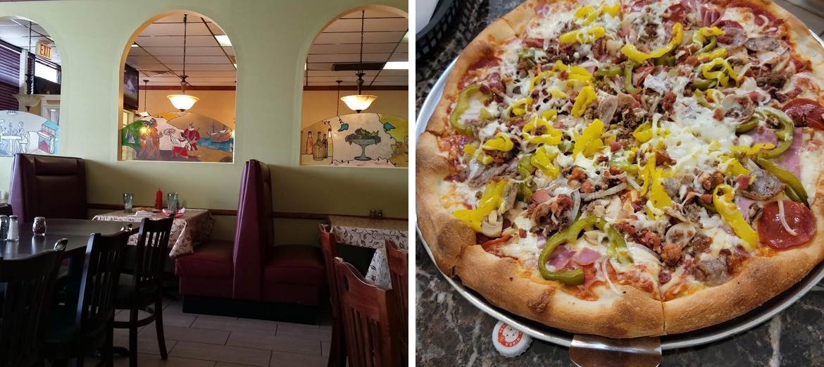 Pino's Pizza Menu